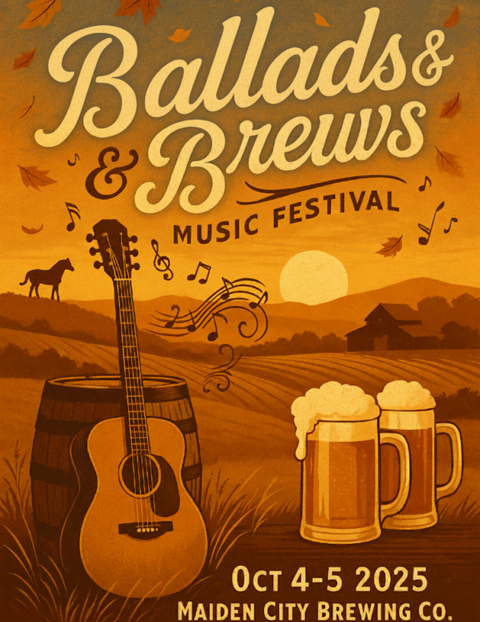 Local brews and food trucks